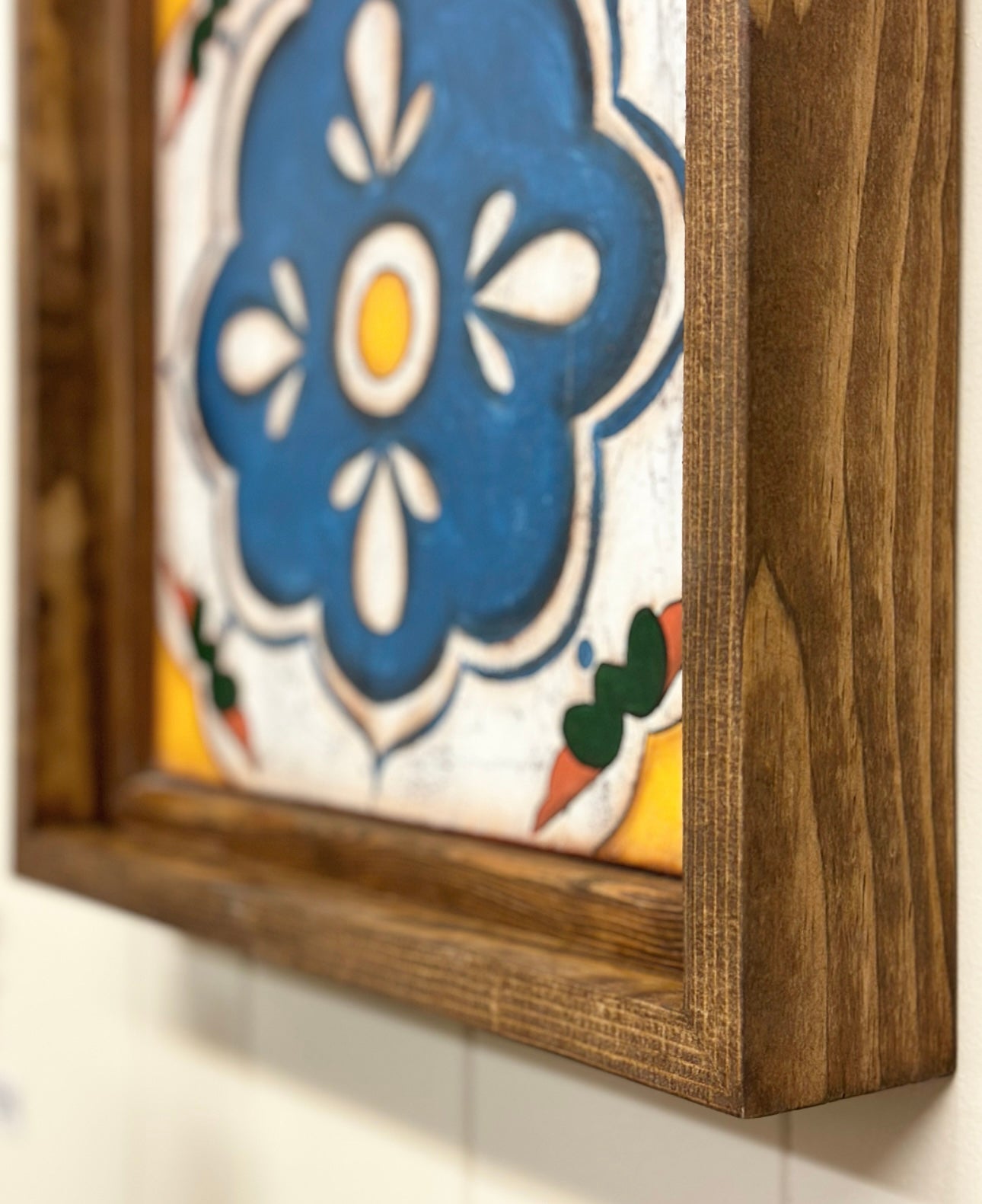 Guadalajara canvas with wood frame