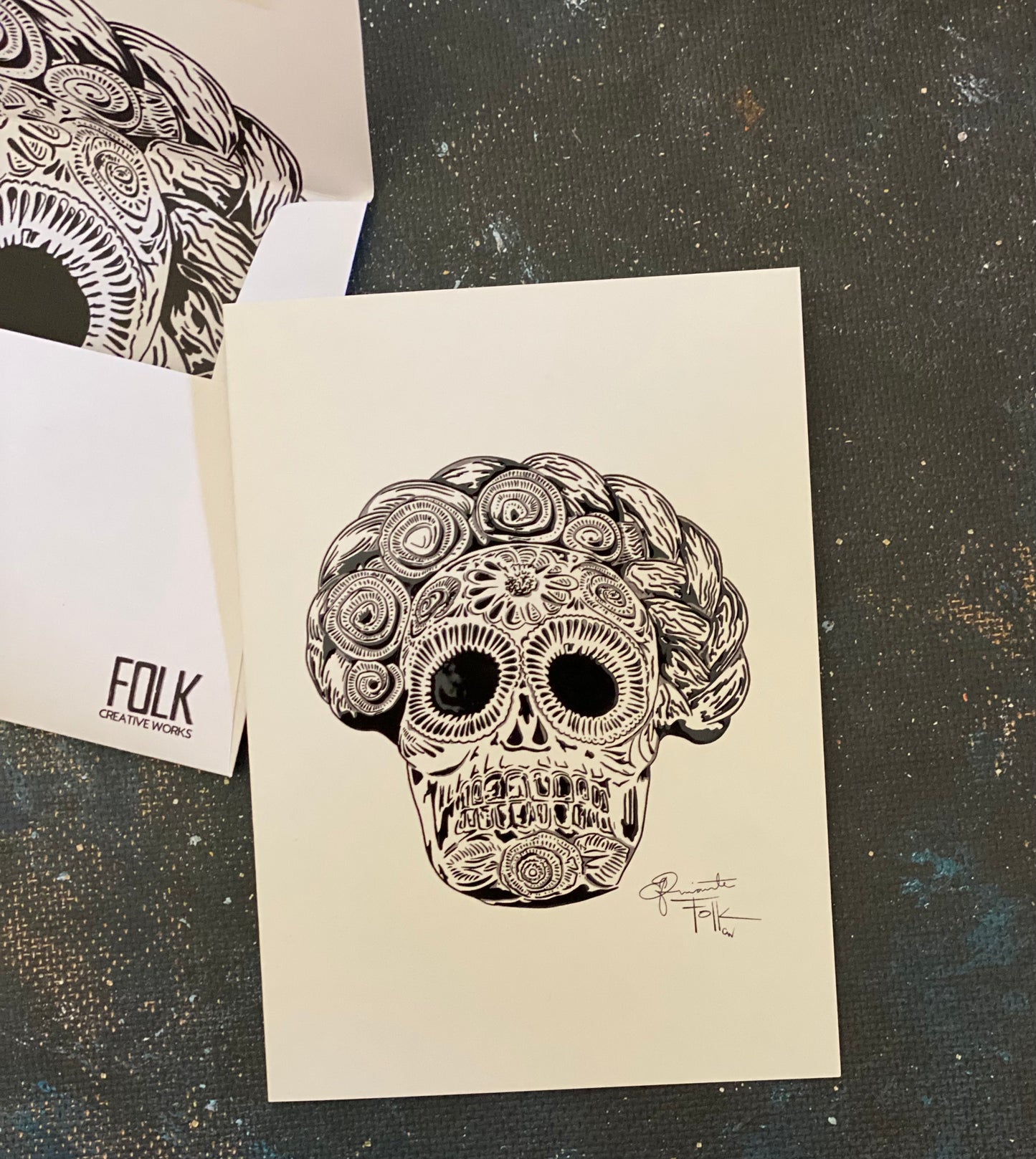 Calaca Notecard