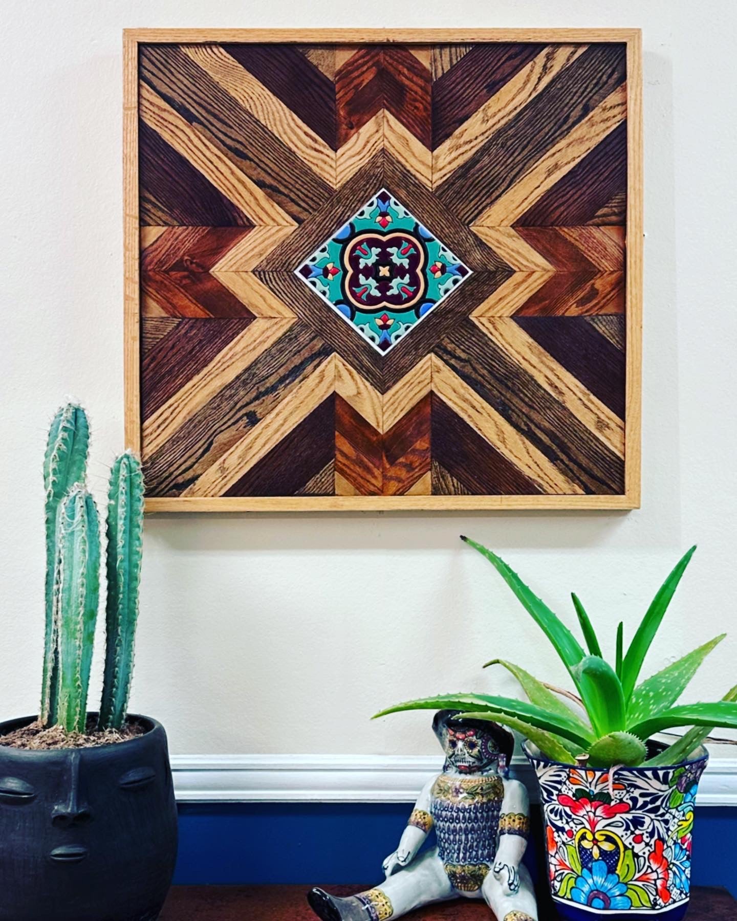 Wood wall accents