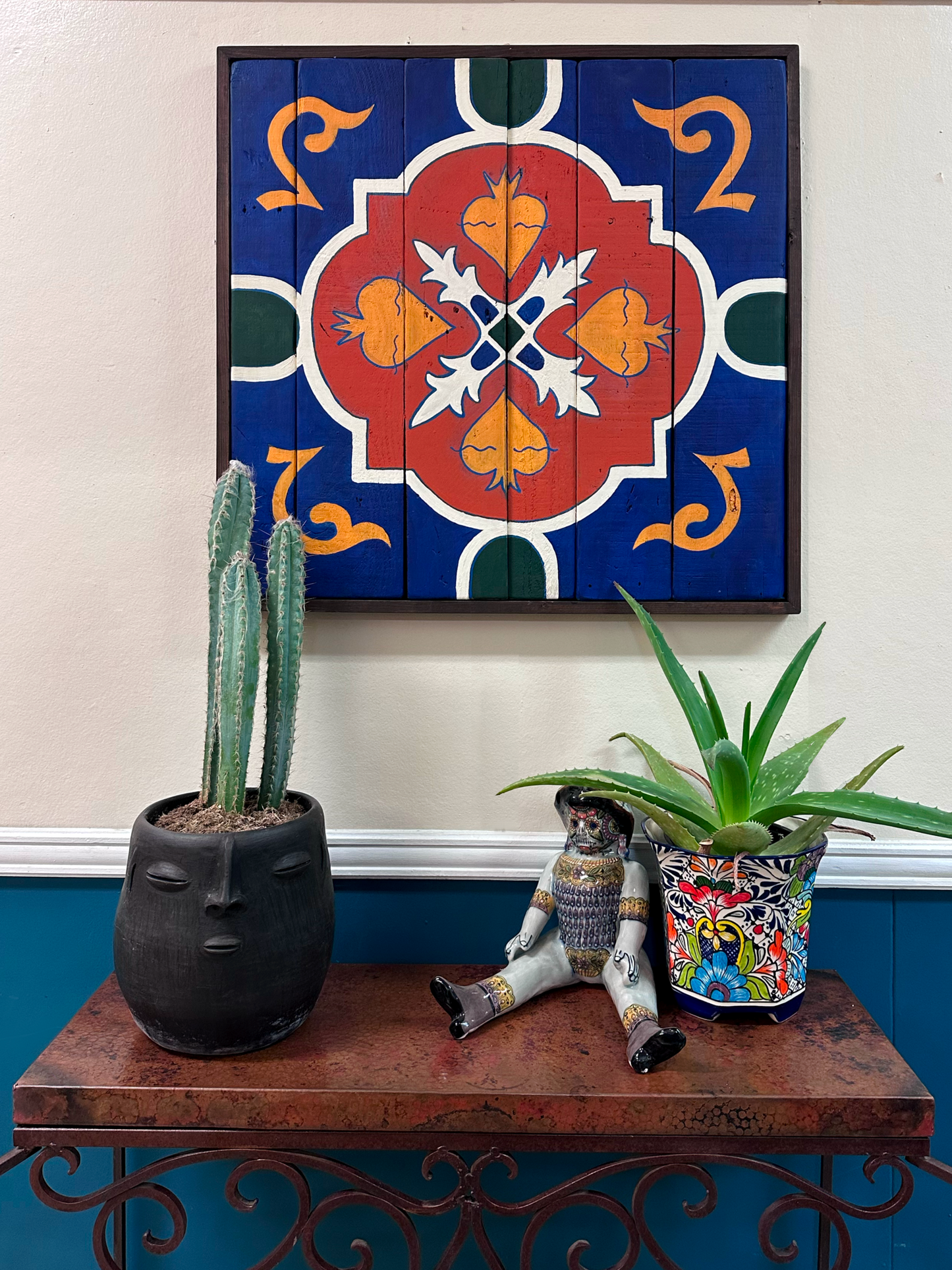 Wood plank tile designs