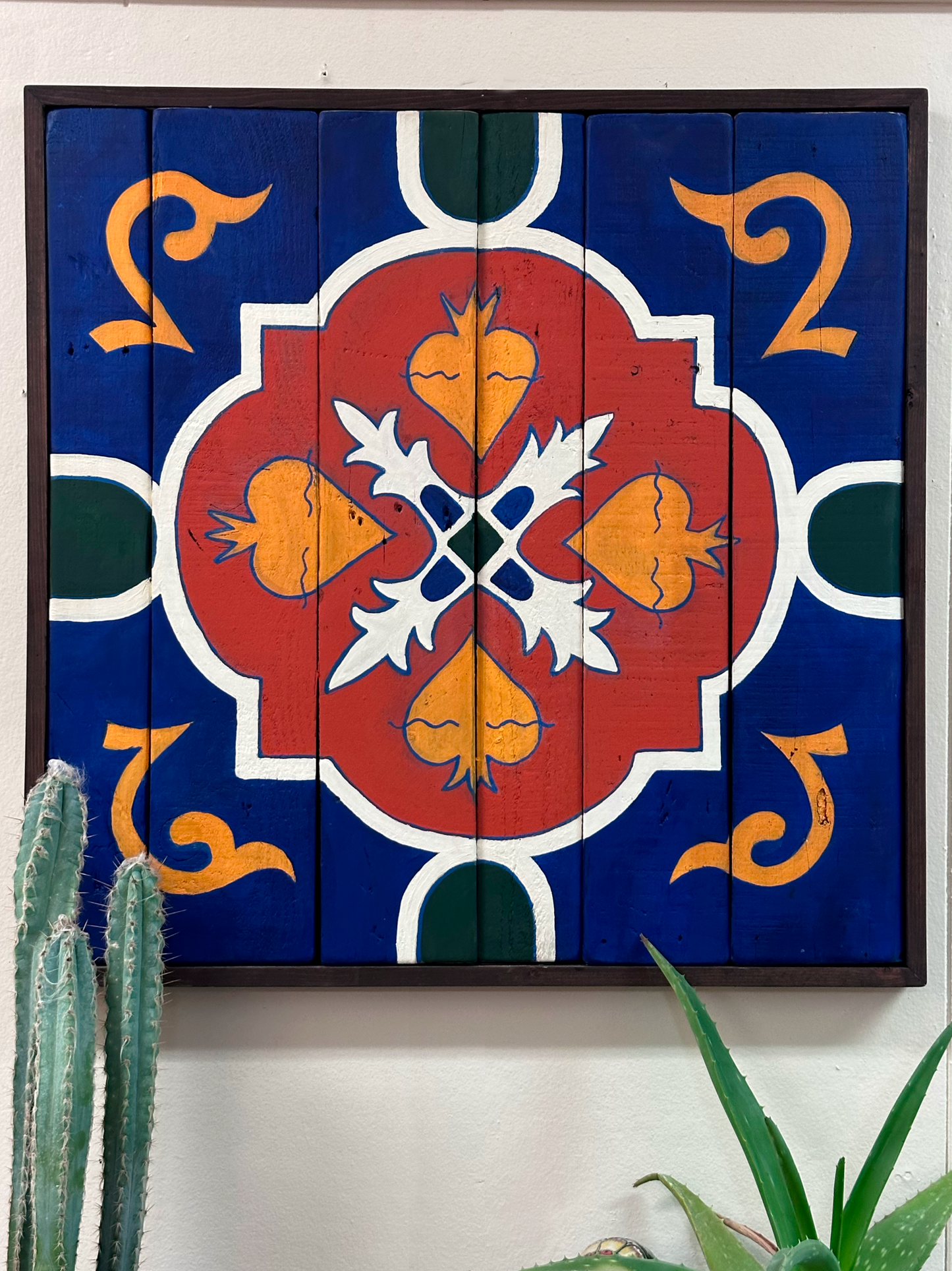 Wood plank tile designs