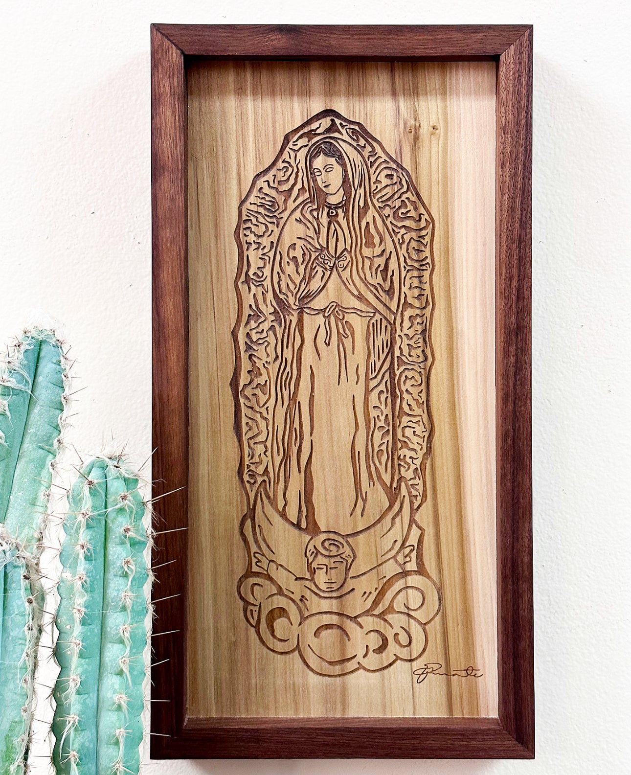 Framed Guadalupe