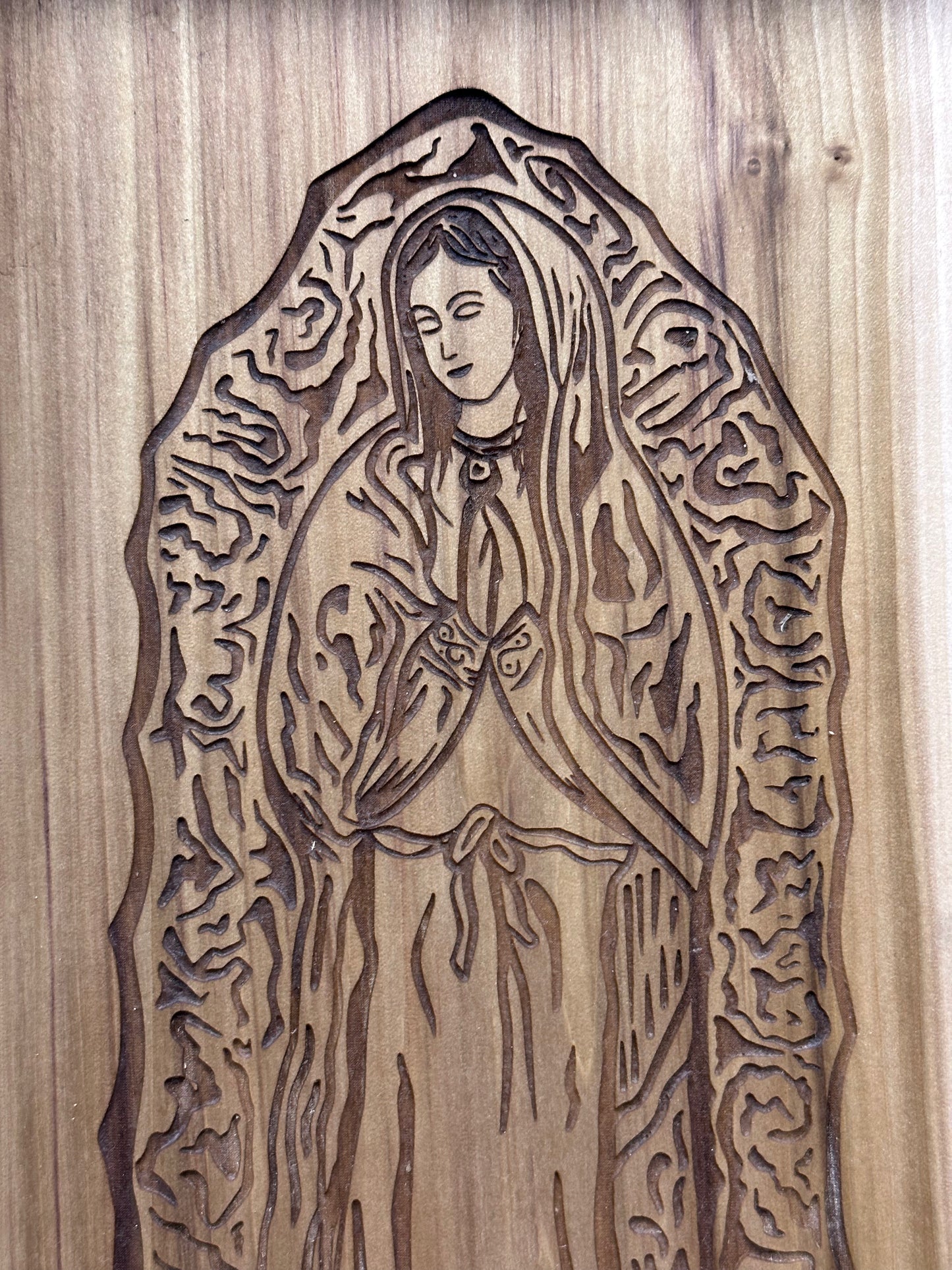Framed Guadalupe