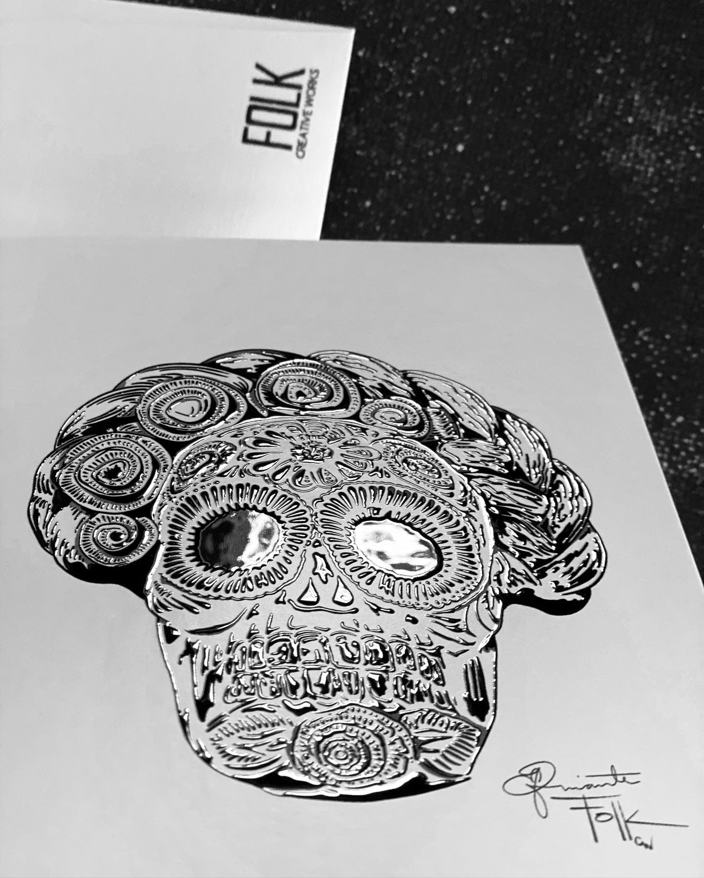 Calaca Notecard