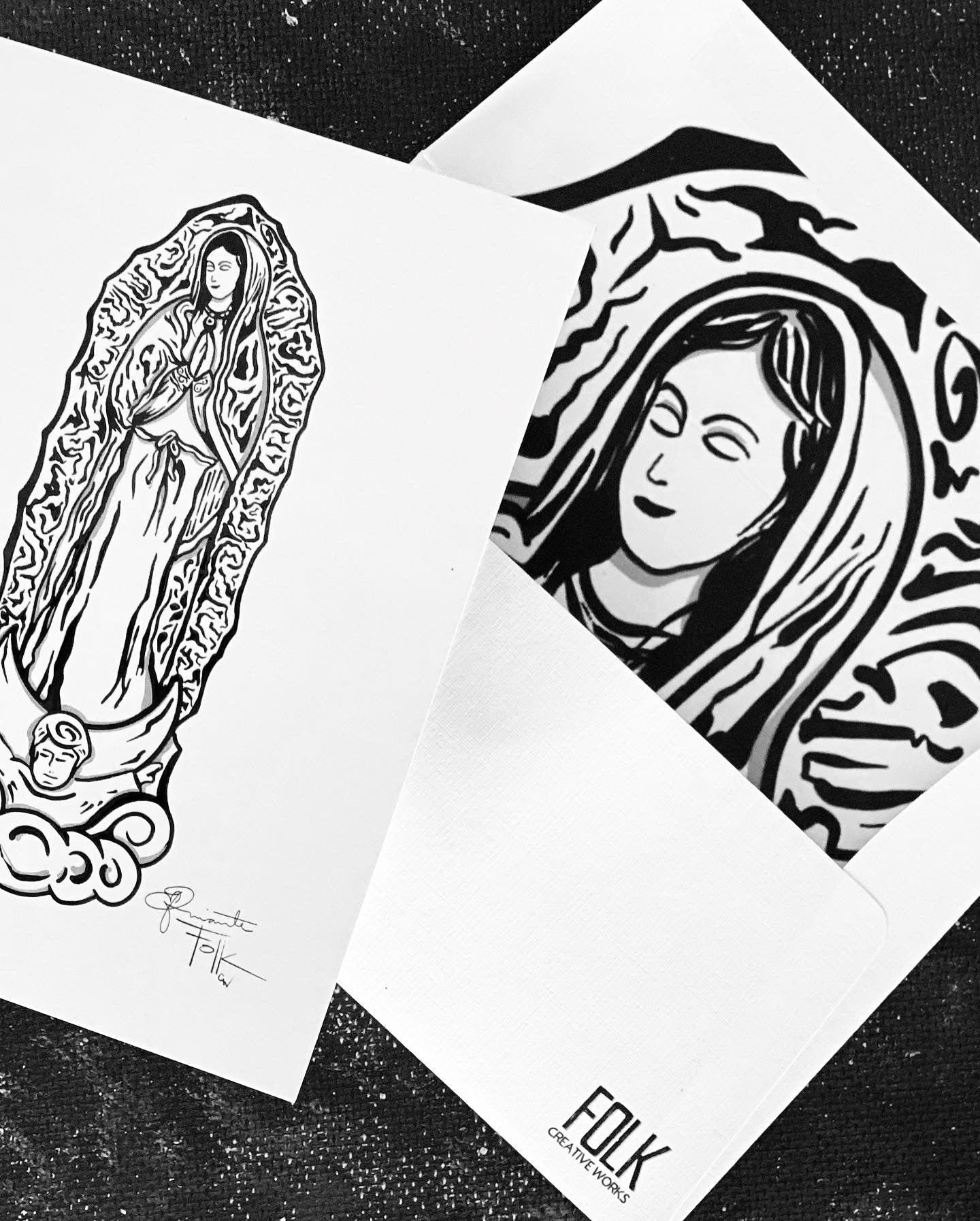 Virgen Notecard
