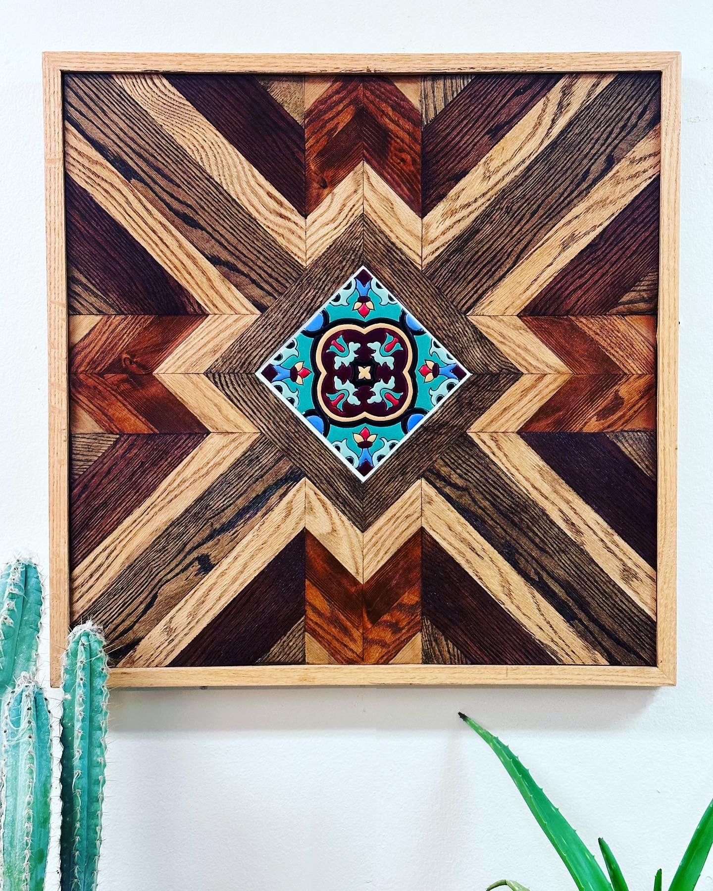 Wood wall accents