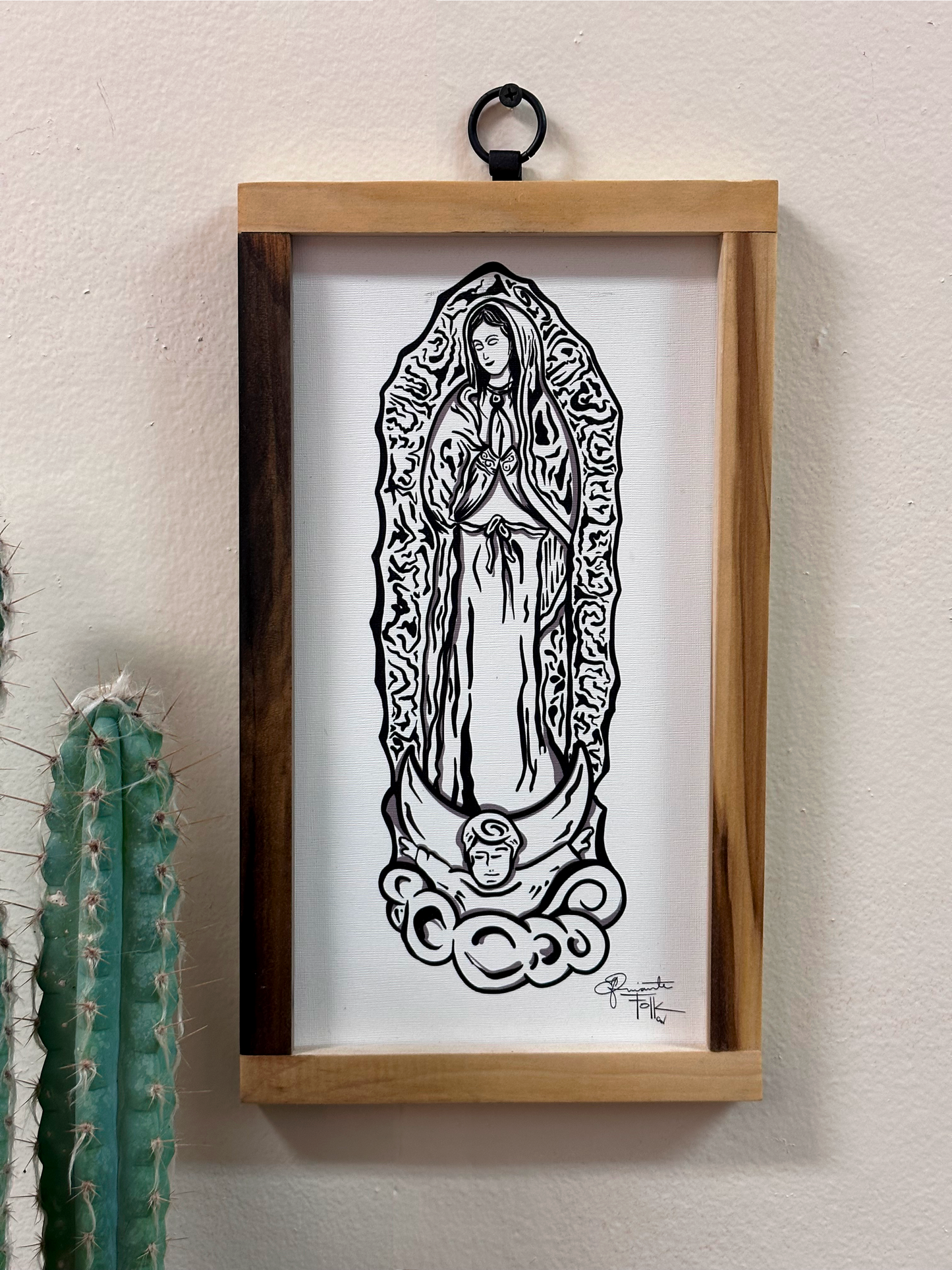 Framed Guadalupe