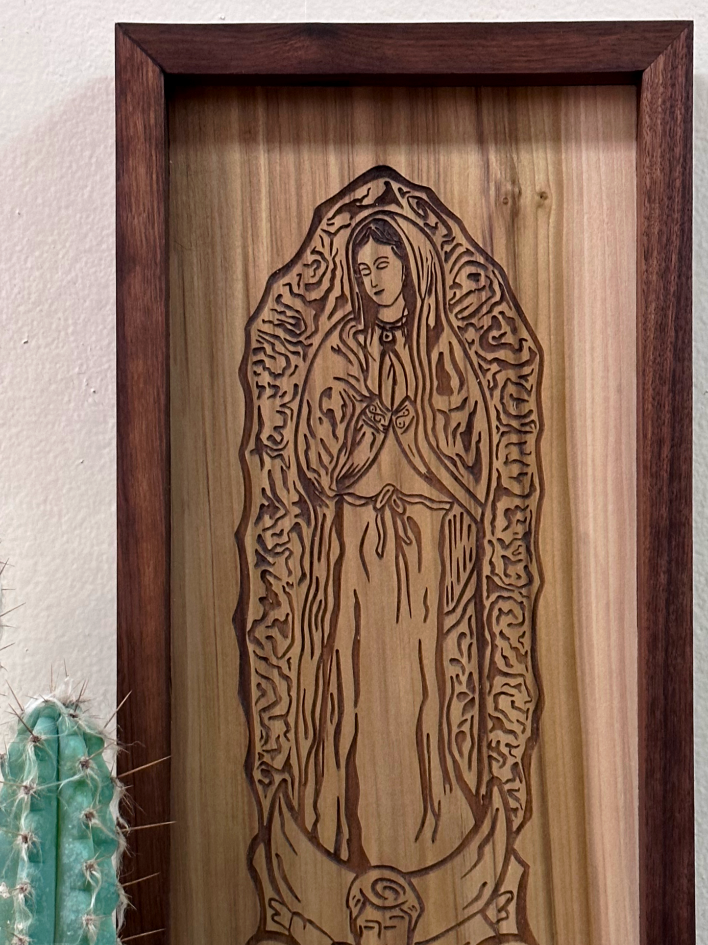 Framed Guadalupe